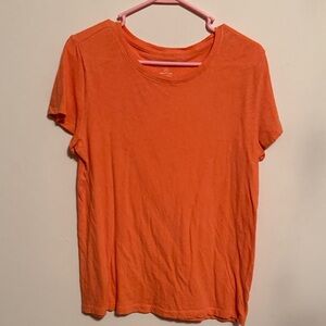 Universal Thread Vibrant Orange Crew Neck Tee